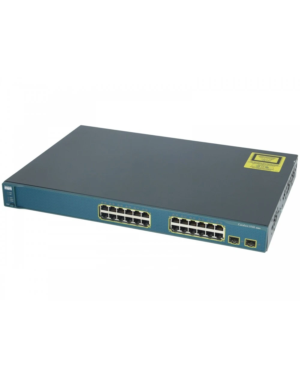 Le Switch Cisco Catalyst 3560 24 10/100 PoE+ 2 SFP + IPB Image (WS-C3560-24PS-S) est un commutateur administrable avec 24 ports PoE+ et 2 ports SFP pour une connectivité réseau haute performance. Idéal pour les environnements d'entreprise nécessitant des solutions réseau robustes, ce switch garantit des performances optimales et une gestion avancée du réseau.